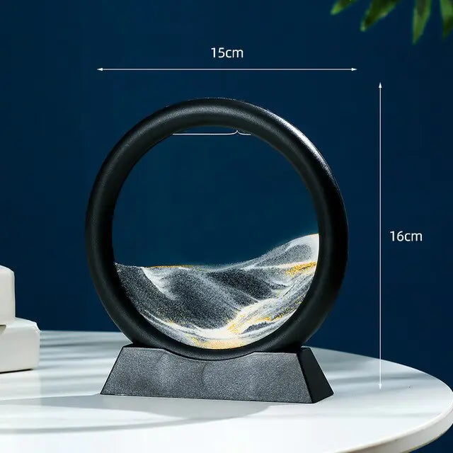 Rotating Moving Sand Art