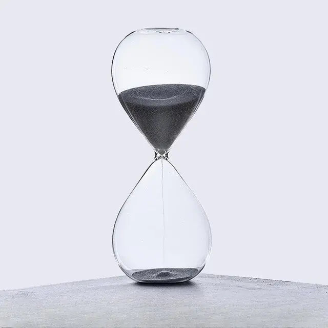 Modern Colored Sand Hourglass Decorative Timer