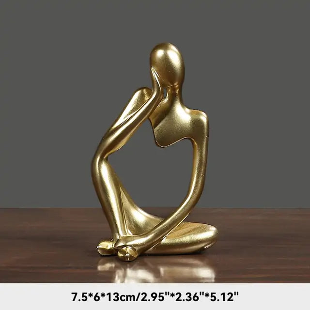 The Thinker Abstract Figurine Home Decor