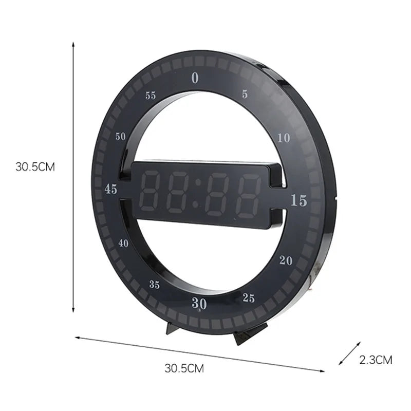 MultiColor Digital Wall Clock