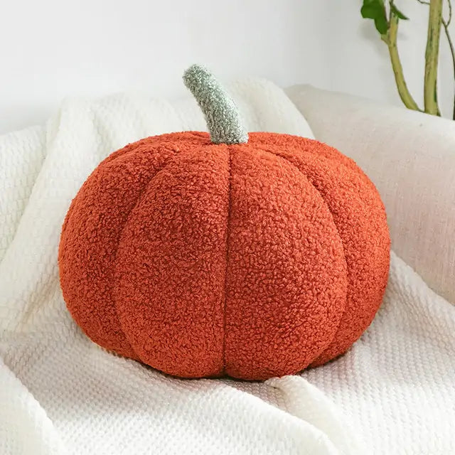 Comforting Stuffed Pumpkin Pillow