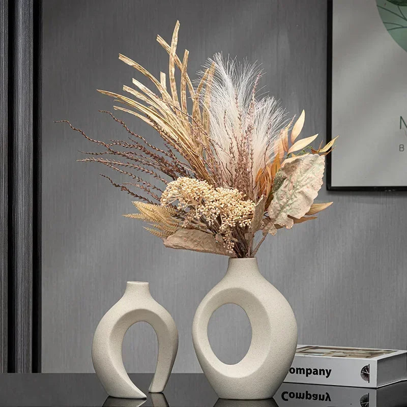 Ceramic Interlock Vase