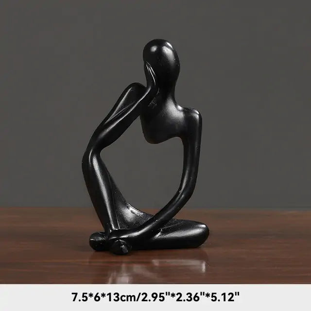 The Thinker Abstract Figurine Home Decor