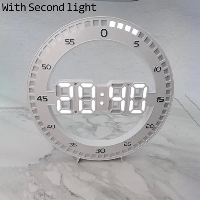 MultiColor Digital Wall Clock