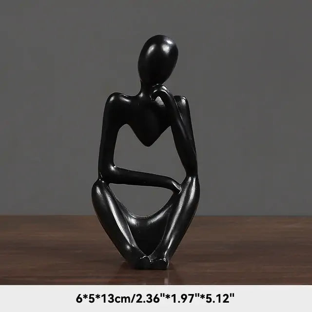 The Thinker Abstract Figurine Home Decor