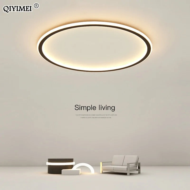 Simple Modern LED Chandelier Lights