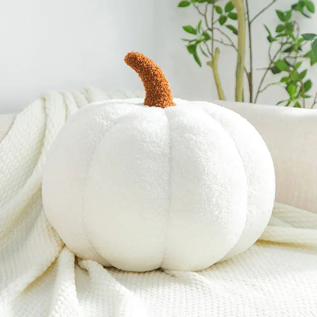 Comforting Stuffed Pumpkin Pillow