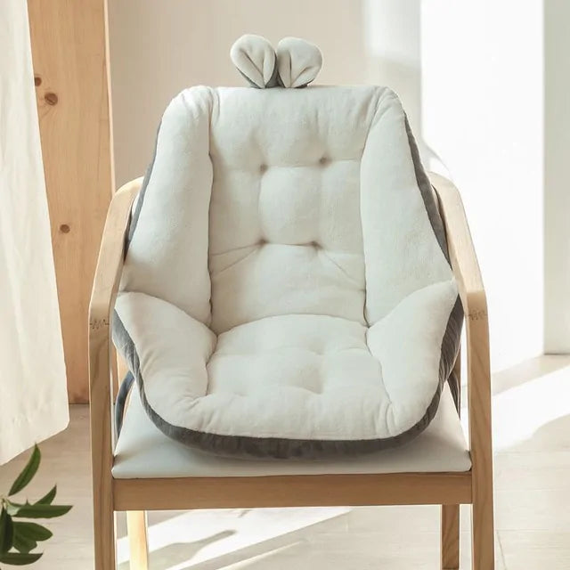 Soft Fluffy Semi-Enclosed Chair Cushion