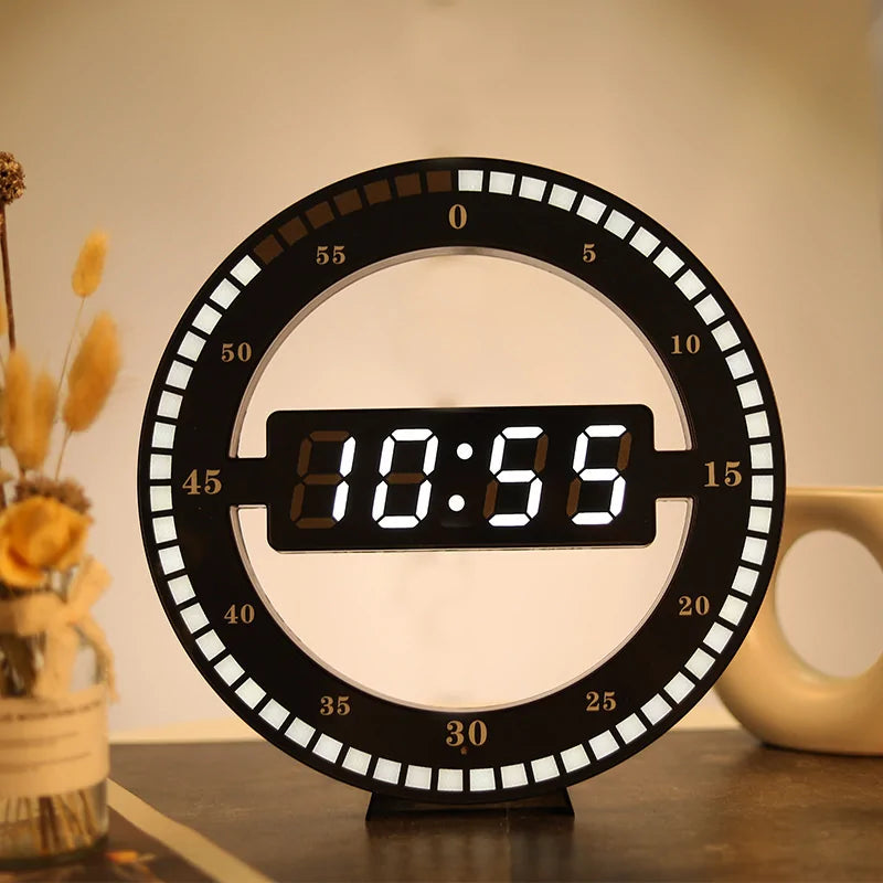 MultiColor Digital Wall Clock