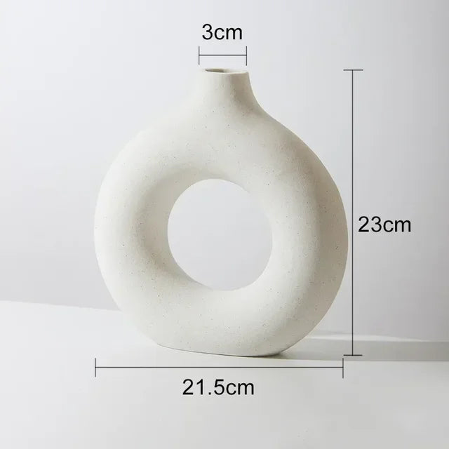 Ceramic Interlock Vase