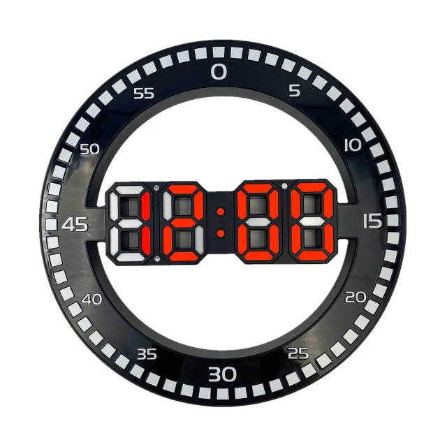 MultiColor Digital Wall Clock