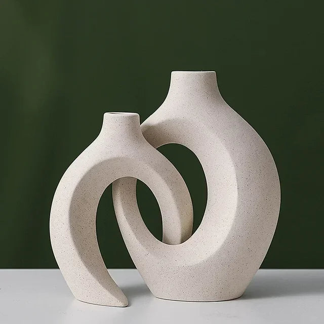 Ceramic Interlock Vase