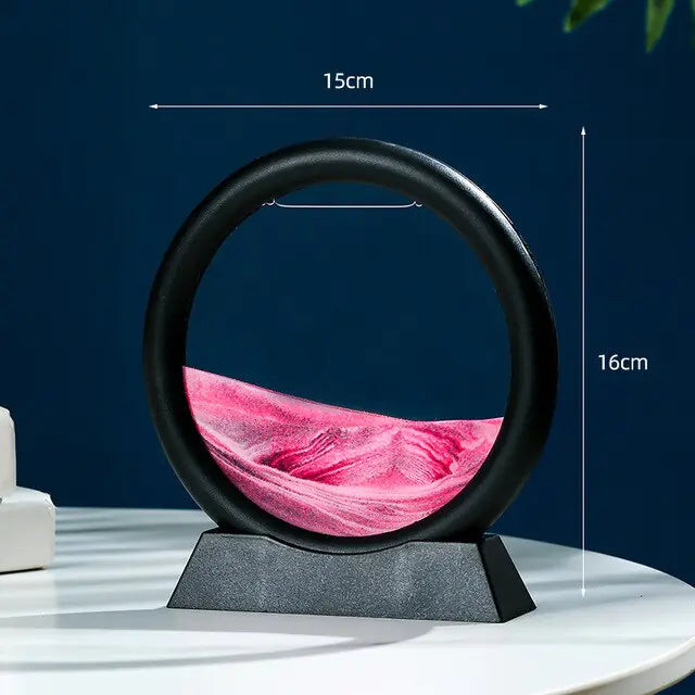 Rotating Moving Sand Art