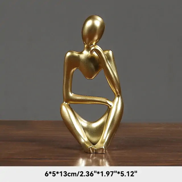 The Thinker Abstract Figurine Home Decor