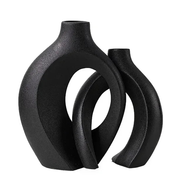 Ceramic Interlock Vase