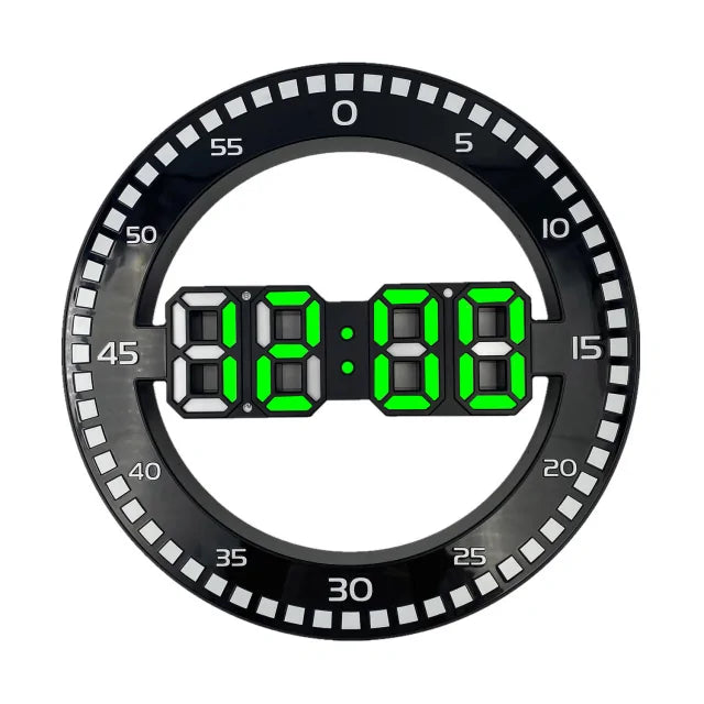 MultiColor Digital Wall Clock