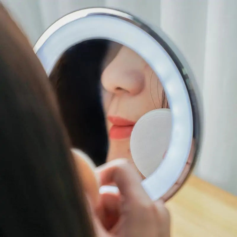 Flexible Makeup Mirror with LED Light