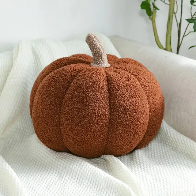 Comforting Stuffed Pumpkin Pillow