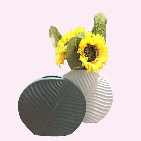 Patterned Ceramic Vase