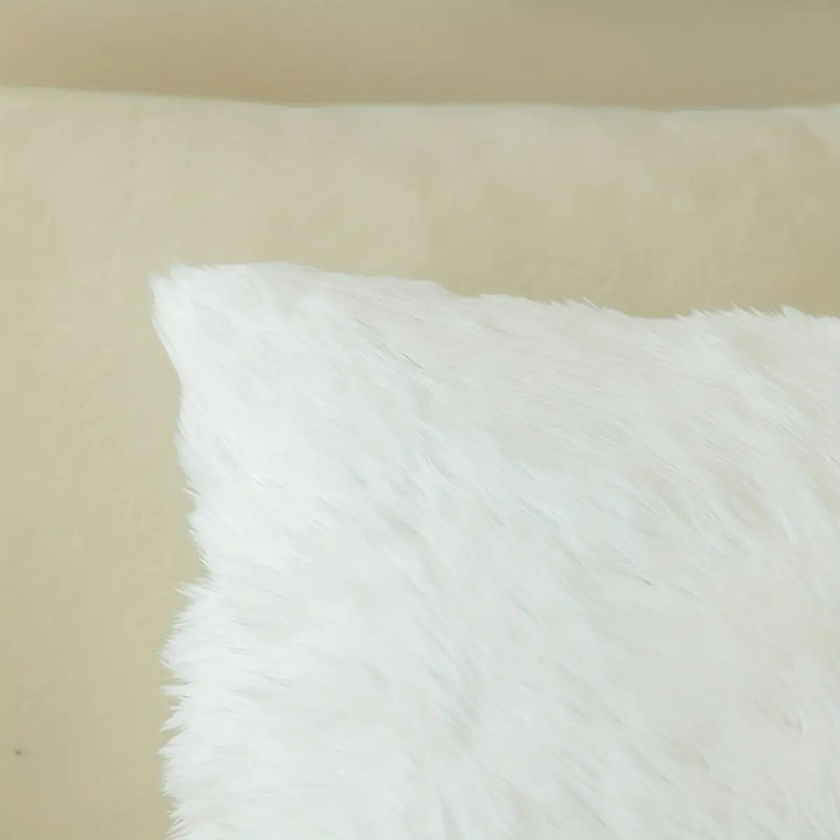 Luxurious Soft Faux Fur Throw Pillow Covers