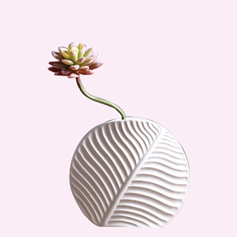 Patterned Ceramic Vase