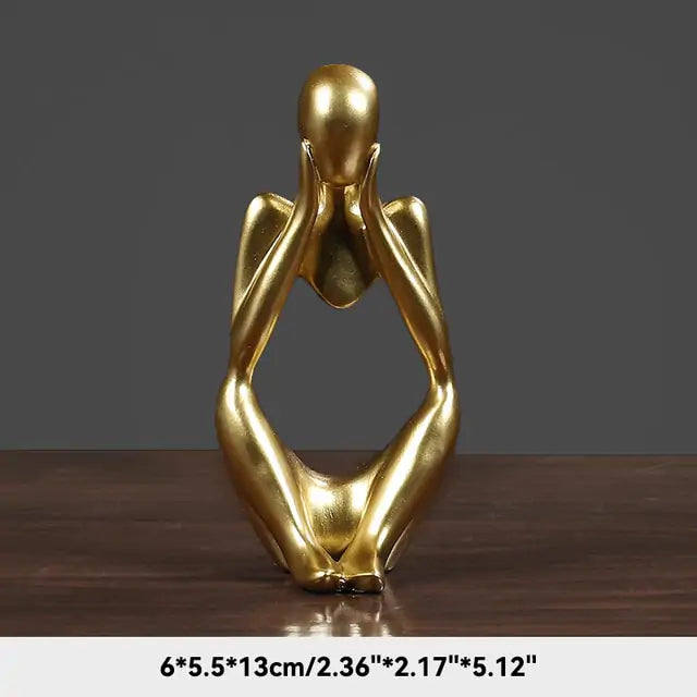 The Thinker Abstract Figurine Home Decor