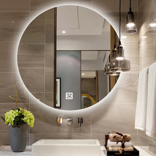 Circular LED Bathroom Mirror