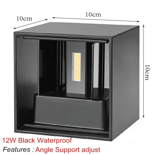 Square Waterproof Indoor/Outdoor Lighting