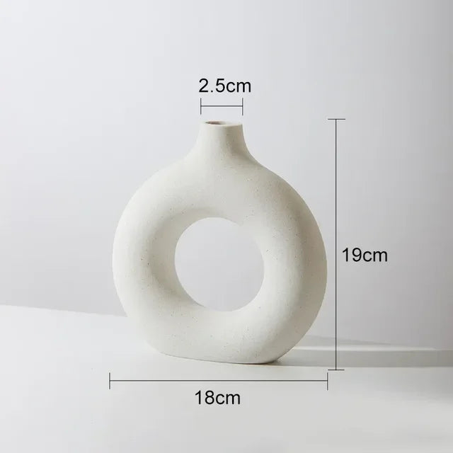 Ceramic Interlock Vase