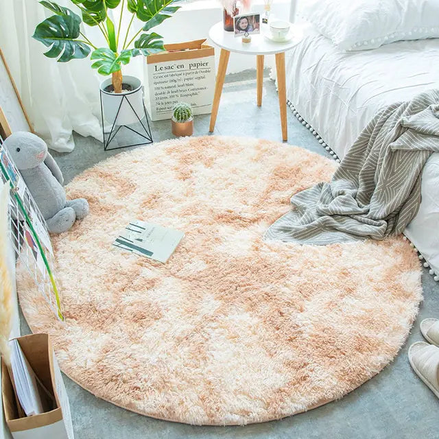 New Warm Thick Round Rug Carpets