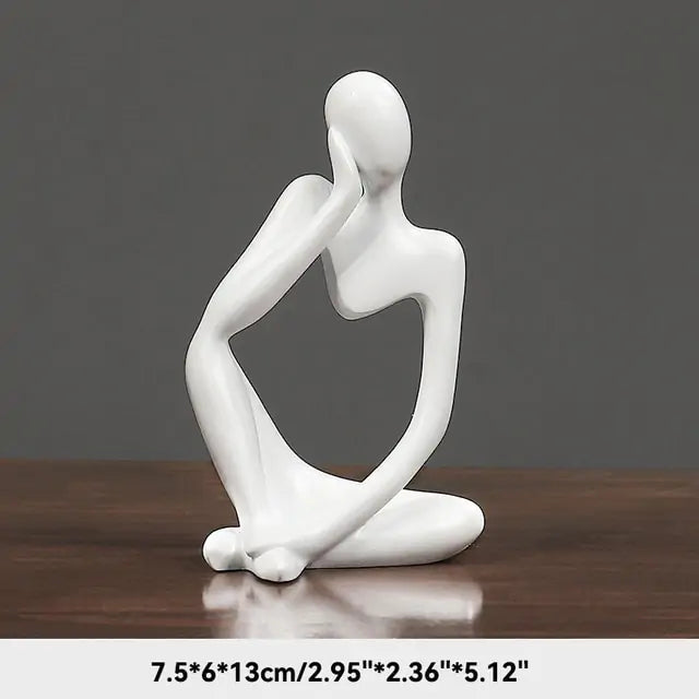 The Thinker Abstract Figurine Home Decor